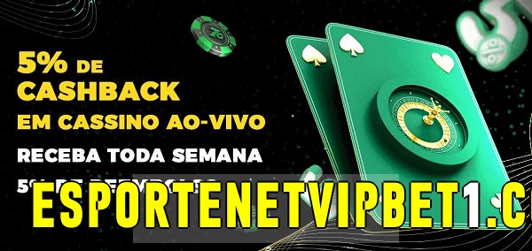 Promoções do cassino ao Vivo esportenetvip.bet 